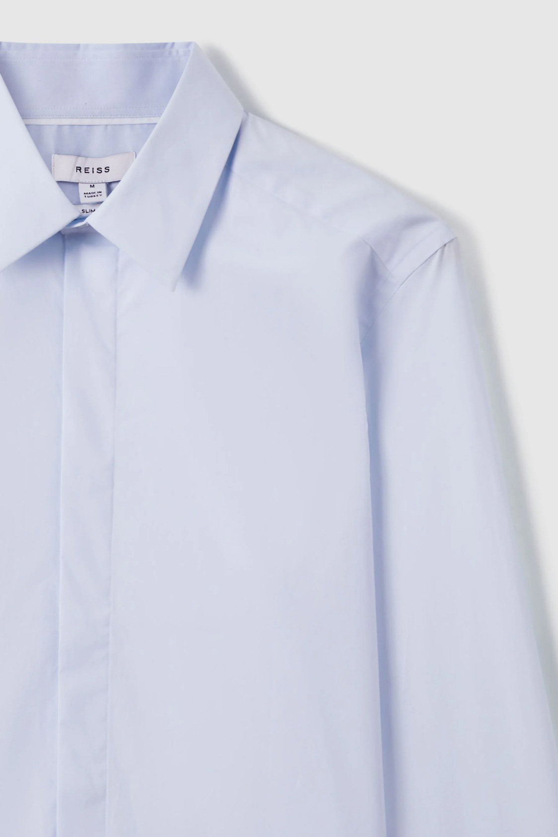 Slim Fit Cotton Blend Shirt - Image 3